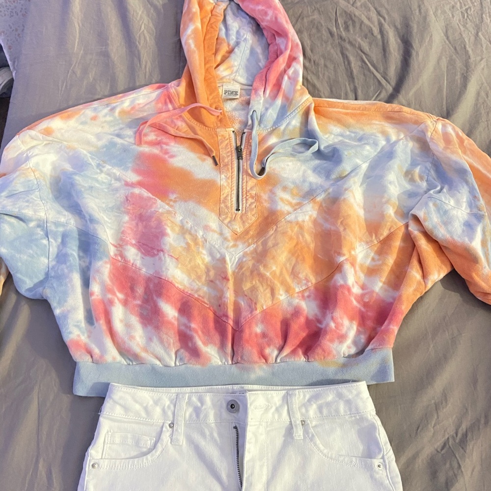 Colorful Tie-Dye Hoodie
